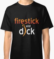 Firestick and Dck (White) Classic T-Shirt