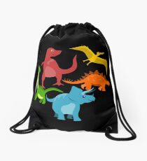 Dinosaurs Drawstring Bag
