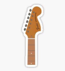 Stratocaster Guitar Sticker