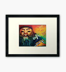 "Fear Da Beard" Framed Print