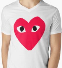 COMME DES GARÇONS PLAY Men's V-Neck T-Shirt