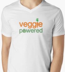 Veggie Vegetable Powered Vegetarian Men's V-Neck T-Shirt