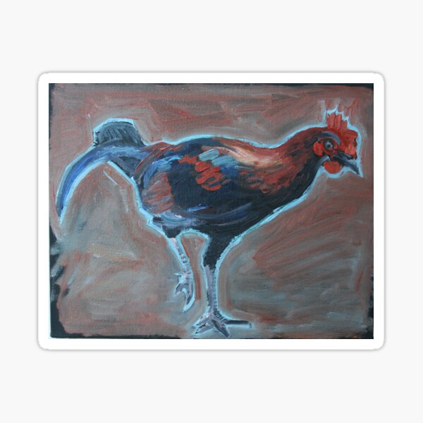 Jungle Fowl Sticker