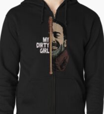 Look at my dirty girl Zipped Hoodie