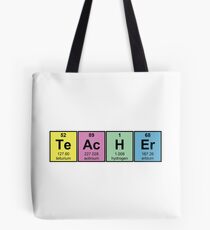 Science Teacher Chemical Elements Tote Bag