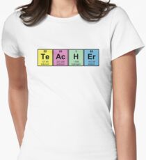 Science Teacher Chemical Elements Women's Fitted T-Shirt