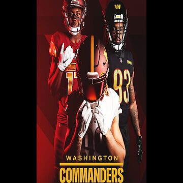 washington commanders helmet  Sticker for Sale by FunkyBaller