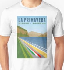 Milan San Remo - Retro Poster Unisex T-Shirt
