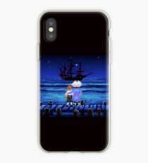 Guybrush Threepwood ship iPhone Case