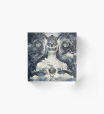 Death Tarot Card Acrylic Block