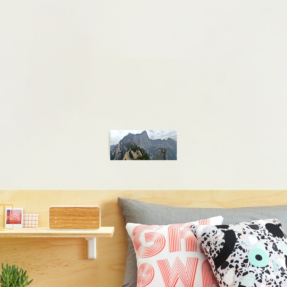 Mt Hua panorama Photographic Print