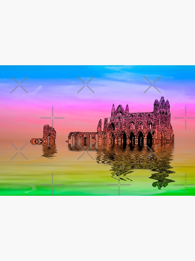 Whitby Abbey by GothCardz