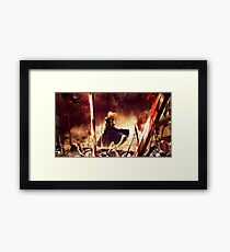 saber Framed Print