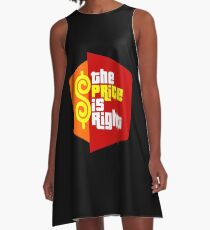 Plinko Chip Logo A-Line Dress