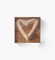 Follow Your Heart Acrylic Block