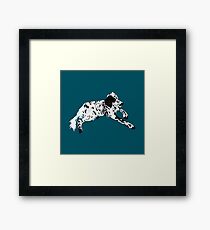 Blue Framed Print