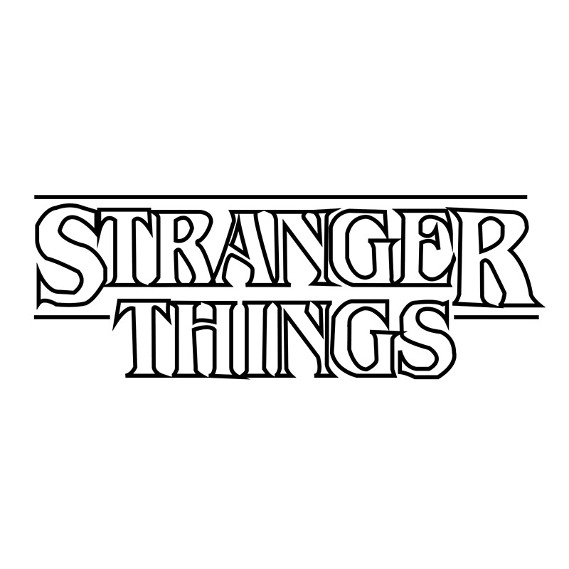 Stranger Things Logo Scarves Redbubble