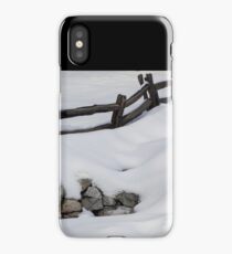 Snow Fence iPhone Case