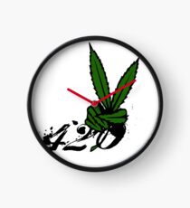420 clocks redbubble