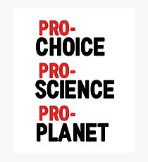 PRO-WAHL PRO-SCIENCE PRO-PLANET Fotodruck