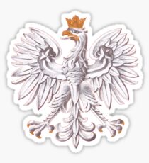 Poland National Eagle Deluxe Shirt Sticker