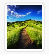Countryside Road Sticker