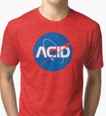 Acid vs Nasa Tri-blend T-Shirt