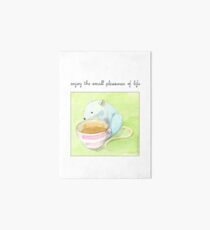 small pleasures of life Art Board