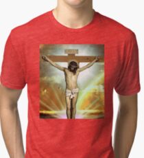 Skam - Isak, Even or Eskild Jesus T-Shirt Tri-blend T-Shirt