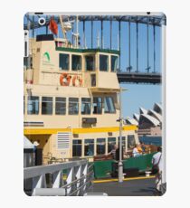 Sydney ferry,harbour bridge and Opera House Australia iPad Case/Skin