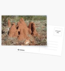 Tennant Creek, NT, Australia - Termite Castle 1 Postcards