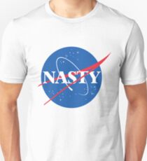 NASTY NASA Logo Slim Fit T-Shirt