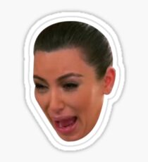 Kim K Crying Sticker