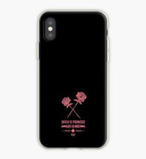 DEATH IS PROMISED iPhone Case
