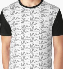 Join or Die, Small Version (see profile for large), United States Military Graphic T-Shirt