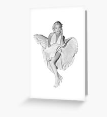 Marilyn Monroe Greeting Card