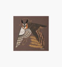 Familiar - Long Eared Owl Art Board