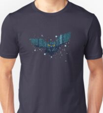 Snowy Winter Forest and Owl Unisex T-Shirt