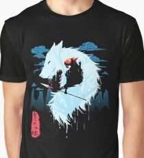 Princess Mononoke Hime Graphic T-Shirt