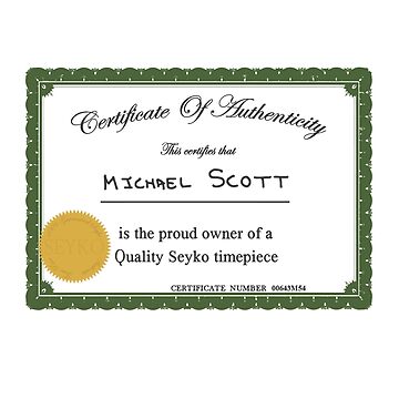 Michael shop scott seyko