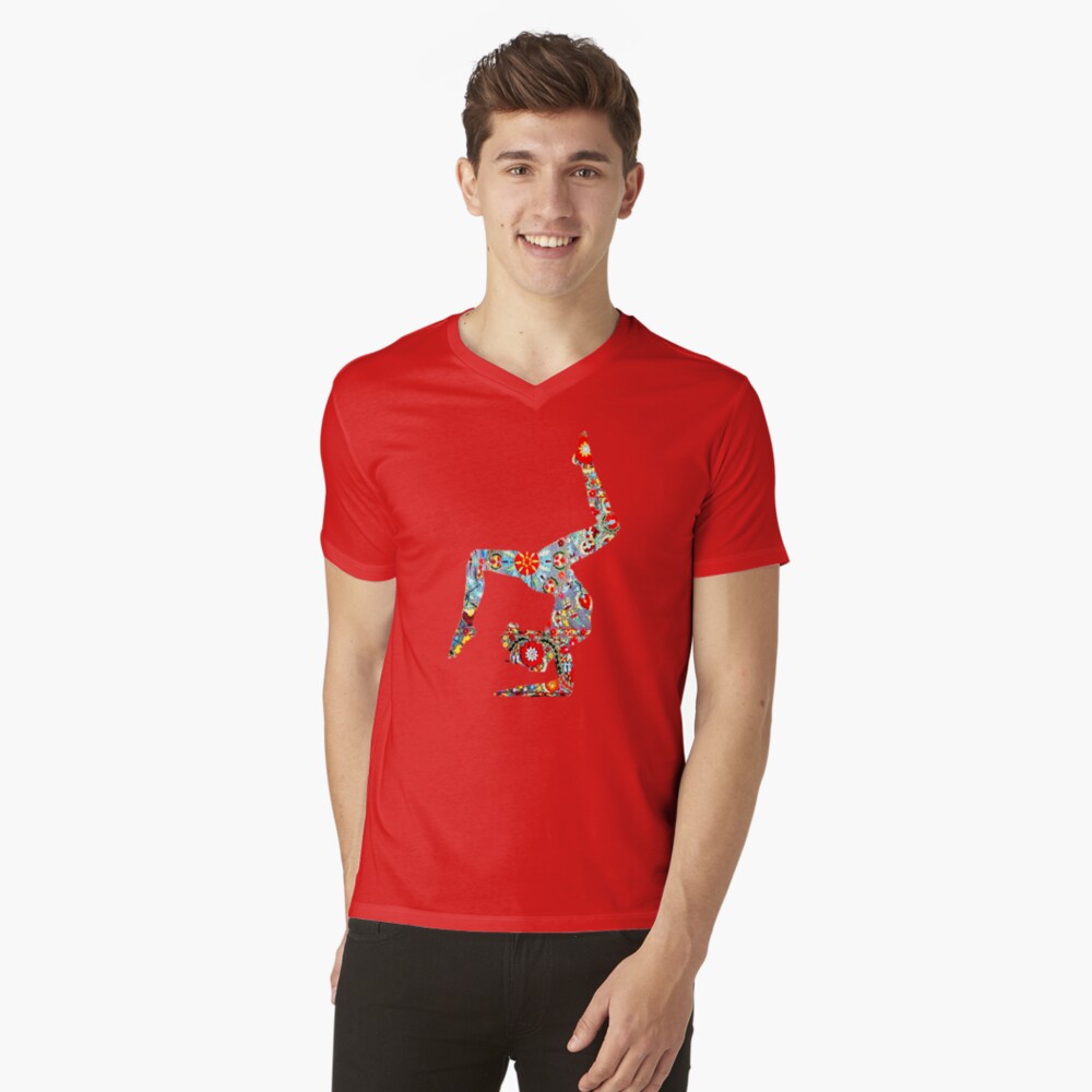 YOGA. BEND IT LIKE BIKRAM V-Neck T-Shirt