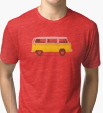 Yellow Van Tri-blend T-Shirt