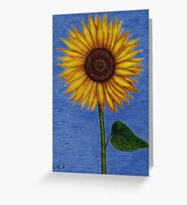 Sunflower Greeting Card