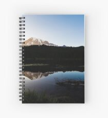 Reflections Lake - Mt Rainier National Park Spiral Notebook
