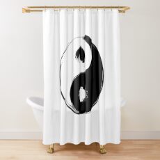 Yin Yang Shower Curtain