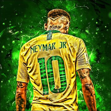 Shirts & Tops, This Is A Yellow And Green Neymar Junior Number 1 Brazil  Soccer Jersey