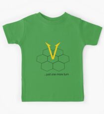 Civ V - One more Turn (light) Kids Tee