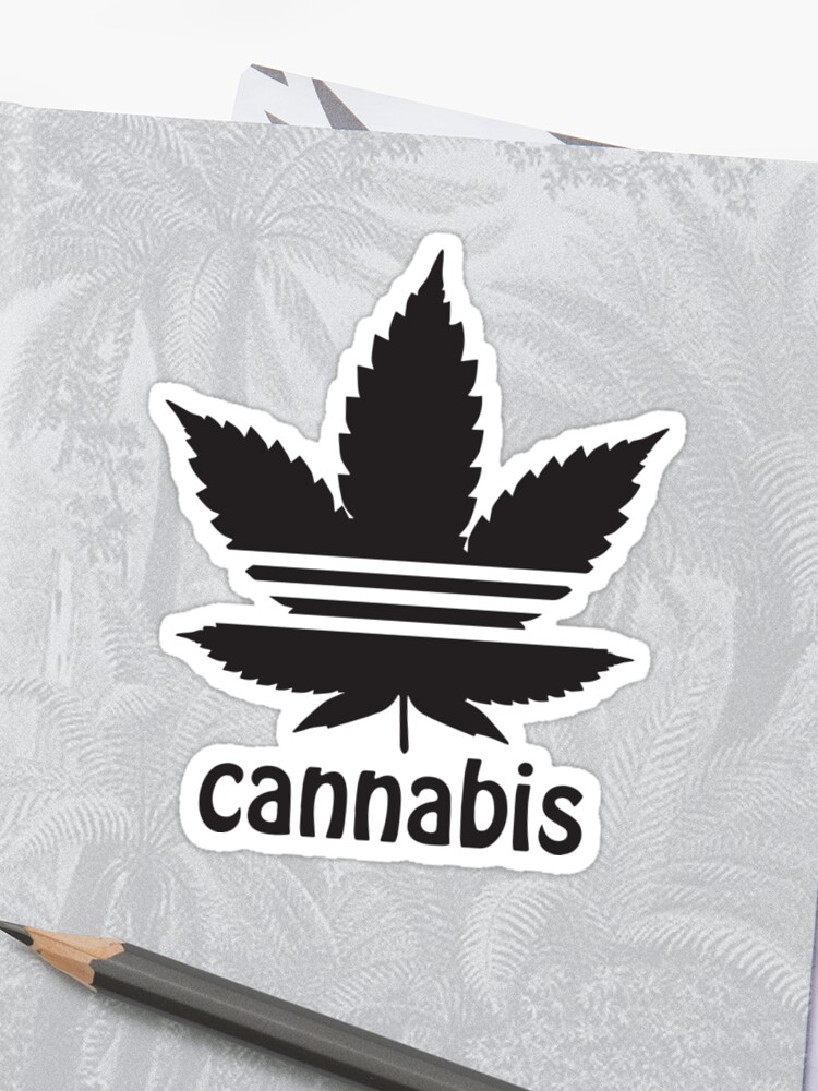 adidas logo leaf