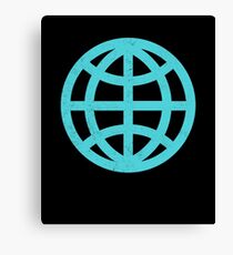 Planet Earth Globe Canvas Print