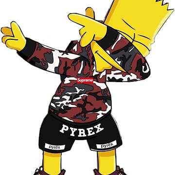 Best selling products] Supreme And LV Bart Simpson Full Printed Baseball  Jersey